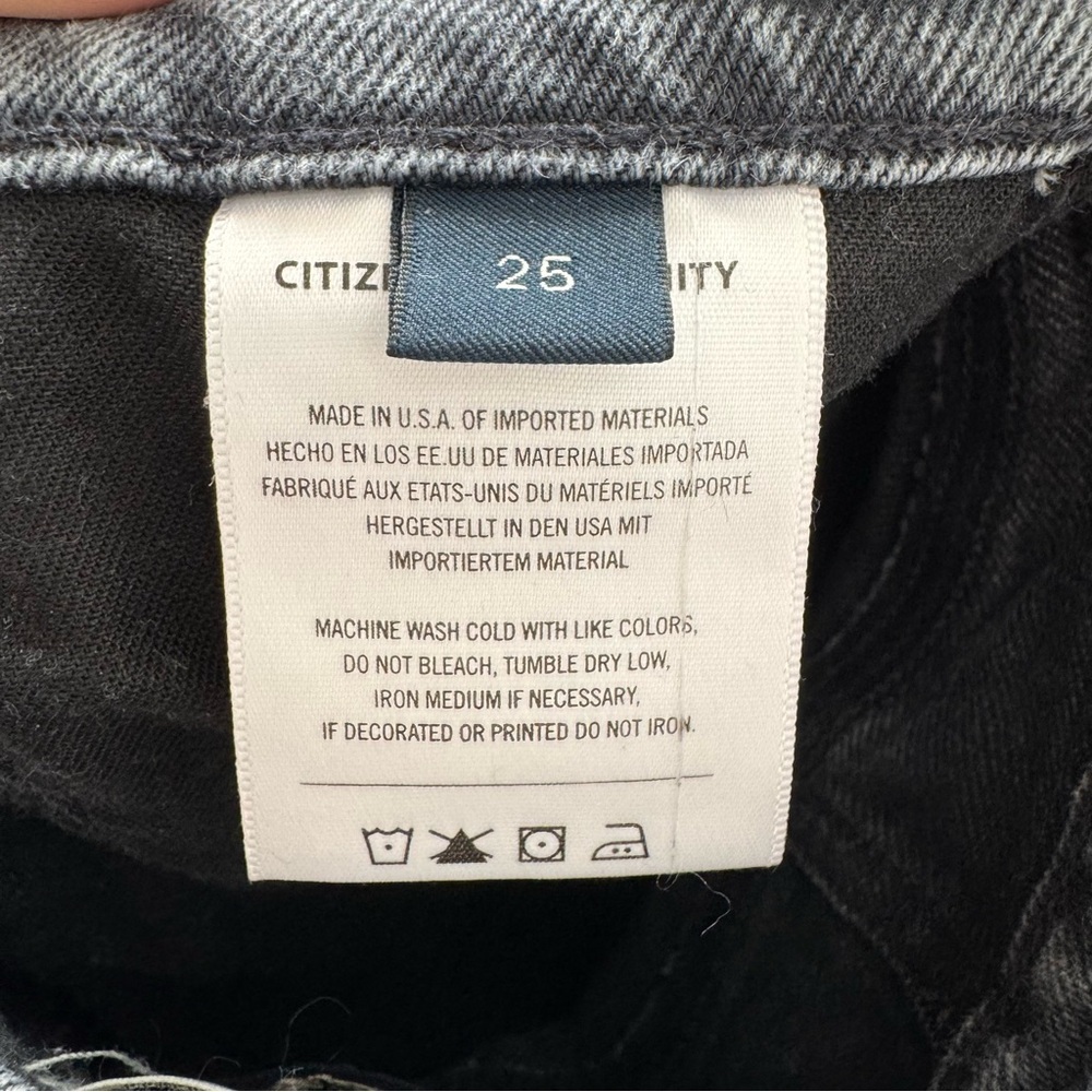 Citizens of Humanity Women's Black Denim Jeans - Picture 7 of 8
